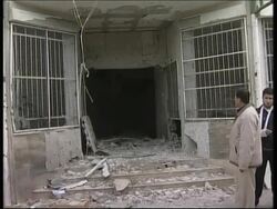 Morning scenes following overnight violence Instructional Video