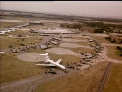 HM THE QUEEN REVIEWS THE ROYAL AIR FORCE News Clip