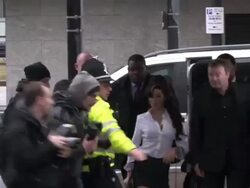 Celebrity Video Sightings In London Stock Footage