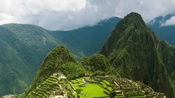 Machu Picchu Timelapse Stock Footage