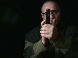 Target shooting Stock Footage