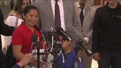 Mother and son reunited after separation at US border News Clip