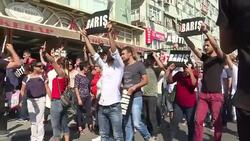 CLEAN : Police and protestors clash in Istanbul News Clip