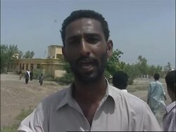 Victims protest slow, meager food aid News Clip