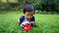 Child Saving money Stock Footage