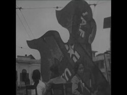 SYND 23 7 68 THREE THOUSANDTH US PLANE SHOT DOWN News Clip