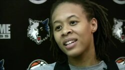 Minnesota Lynx star guard Seimone Augustus is speaking out against a ballot measure that could place a ban on same-sex marriage. If the "Yes" votes prevail, Augustus and her fiancee LaTaya Varner will not be able to realize their dream of being married in Minneapolis. News Clip