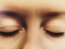 Time Pressure - Running Clocks in the Eyes Stock Footage