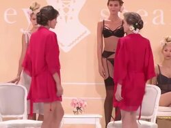 FASHION PRESENTATION - at the Britney Spears Hosts The Exclusive Unveiling Of Her Signature Sleepwear Line: The Intimate Britney Spears Stock Footage