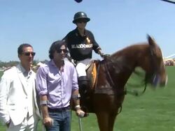 Matthew McConaughey and Nacho Figueras at The Sixth-Annual Veuve Clicquot Polo Classic In Support Of Liberty State Park Stock Footage