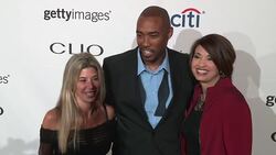 Montell Jordan, Kristin Jordan at 2016 Clio Awards Stock Footage