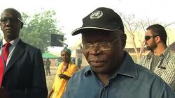 CLEAN : C Africans vote in presidential run off 2 News Clip