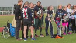 Prince Harry and Meghan Markle at Invictus Games trials News Clip
