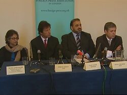 Opposition politician opposes Musharraf visit, presser News Clip