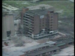 USA - Building Implosion News Clip