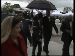 Arrivals at court for second day of trial News Clip