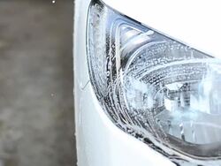 Washing the Car Stock Footage