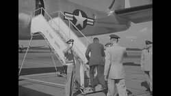 Averell Harriman departs Washington State for Tokyo News Clip