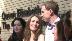 CLEAN : Royal lookalikes tents and bunting: royal baby fever picks up News Clip