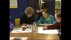 Princess Diana visiting Seeability Centre News Clip
