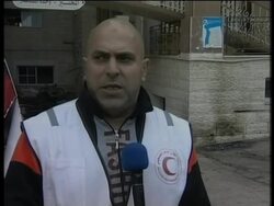 WRAP Troops on border, damaged hospital, people flee shelling ADDS explosions News Clip