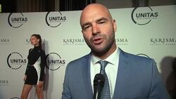 INTERVIEW - Lamont Hiebert talks about honoring the survivors and using technology against traffickers at UNITAS 2nd Annual Gala Against Human Trafficking Stock Footage