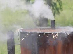 Air pollution Stock Footage