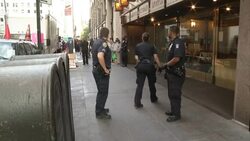 More than a thousand people queue to pick up new iPhone at Apple's flagship store on 5th Avenue News Clip