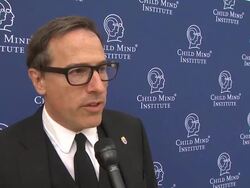 INTERVIEW - David O. Russell on mental illness in his family and removing the stigma through his films - Child Mind Institute Presents: A Leading Role: How Film And TV Can Change The Lives Of Children Stock Footage