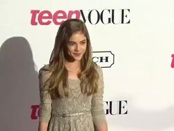 McKaley Miller (Footage by WireImage Video/Getty Images Entertainment Video) Stock Footage