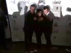 Patrick 'PAJO' Hyland, Nicole 'Snooki' Polizzi and Paul Hyland at Nicole 'Snooki' Polizzi Introduces Team Snooki Boxing, New York, NY, United States, 01/12/2012 Stock Footage