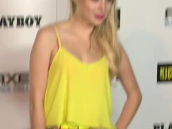 Alessandra Torresani at Playboy And Universal Pictures' Kick-Ass 2 Event At Comic-Con - Sponsored By AXE Black Chill on 7/20/2013 in San Diego, CA. (Footage by WireImage Video/Getty Images Entertainment Video) Stock Footage