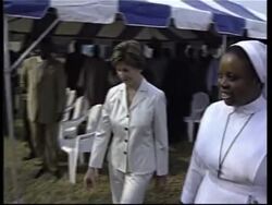 WRAP US First Lady meets president News Clip