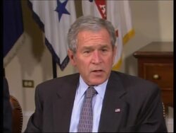 President Bush and Jewish leaders at ceremony for Hannukah News Clip