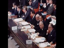 SYND 22-7-72 DELEGATES FROM EEC AND EFTA SIGN TRADE AGREEMENT Instructional Video