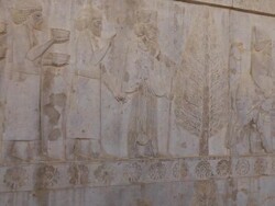 MS PAN Shot of Persepolis, World Heritage / Shiraz, Fars Province, Iran  Stock Footage