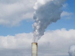 Power Plant Smoke Stock Footage