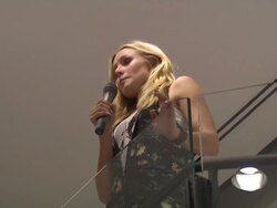 Guess & Vanity Fair T-Shirt Launch Event To Benefit Invisible Children Stock Footage