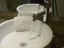 Water switch Stock Footage