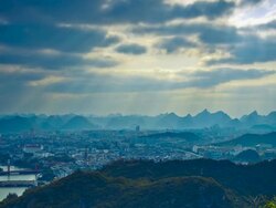 Guilin City Scene, China Stock Footage