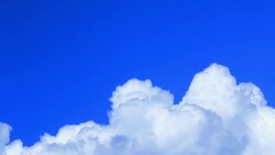 Time-lapse : Moving clouds Timelapse Stock Footage