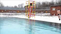 CLEAN : Swimmers take the plunge News Clip