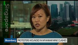 Police, Protesters Clash at Myanmar Copper Mine News Clip
