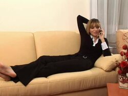 HD: On The Phone Stock Footage