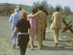 Yom Kippur War Memorial Stock Footage