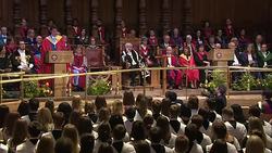 Speech soundbite - Canadian PM Justin Trudeau awarded honorary degree from Edinburgh University News Clip