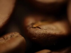 Coffee beans background Stock Footage