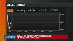 Wells Fargo CEO Sloan: Stumpf Was a Distraction News Clip