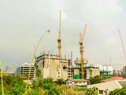 time-lapse, the construction Stock Footage