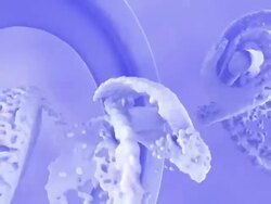 Concept businessmen, smooth handshake in dynamic paint splashes. Stock Footage